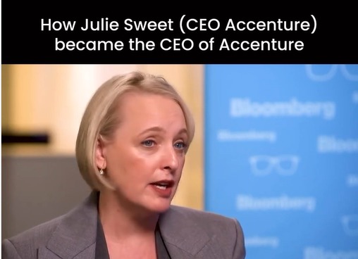 Speechless at 15, CEO at 51: Julie Sweet’s Winning Formula