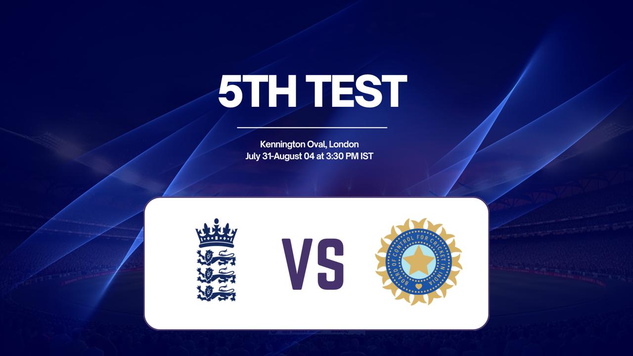 India vs England Showdown at The Oval: Dream11 Tips, Fantasy XIs, and What to Expect in High-Stakes 5th Test