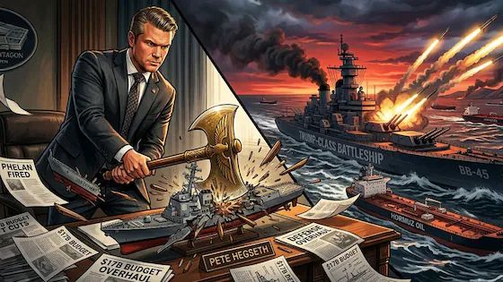 Navy Chief Fired As $17‑Billion Trump‑Class Warship Sparks Pentagon Tensions