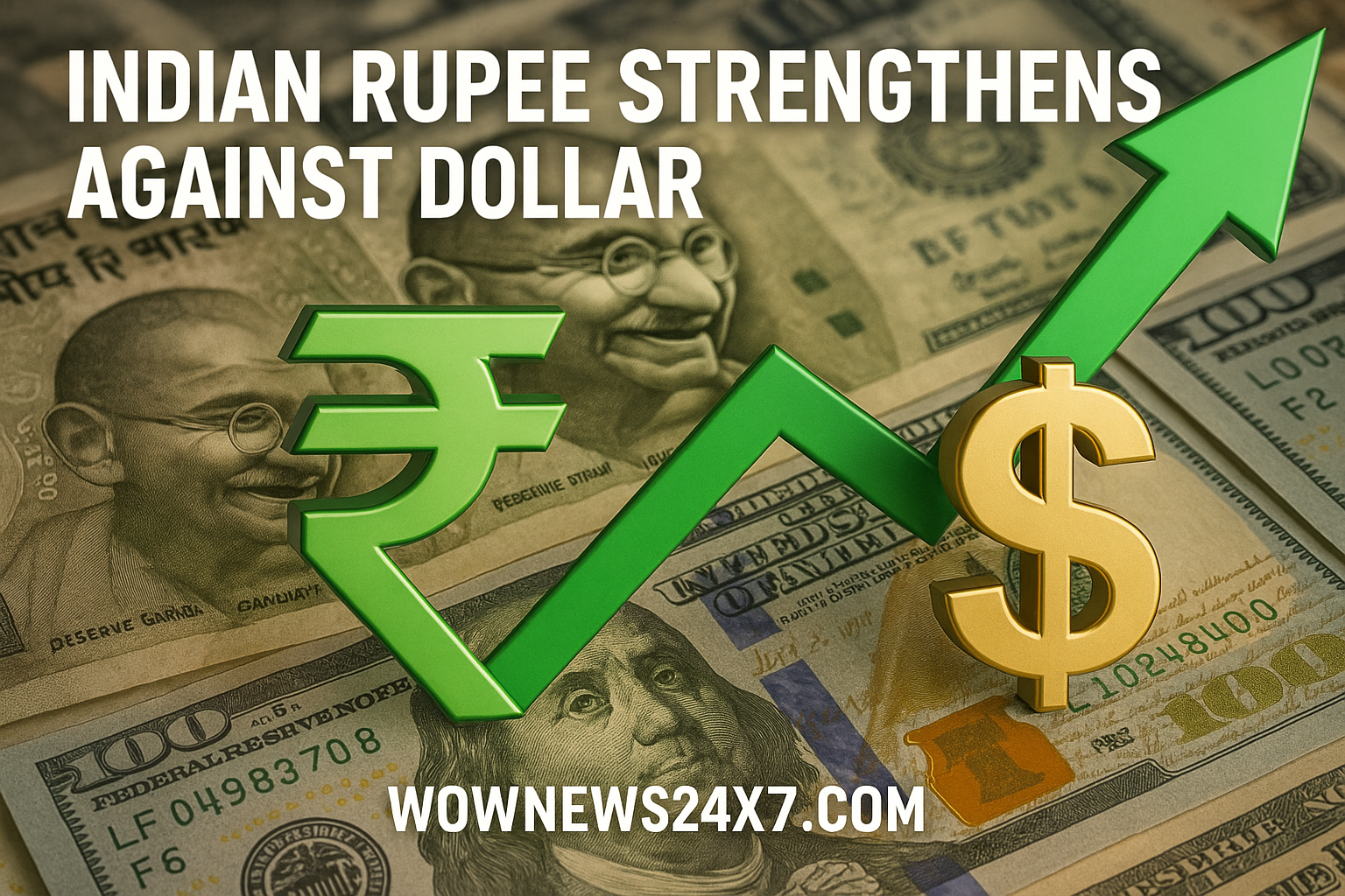 Rupee Revival: Currency Gains 0.4% Against Dollar at Open