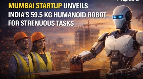 Mumbai Startup Vanar Robots Introduces 5’9”, 50-Kg Humanoid for Real World Applications