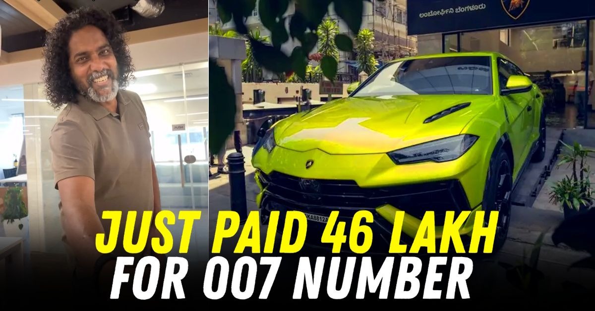 License to Thrill: Indian CEO Spends ₹46 Lakh on Fancy Plate for Lamborghini