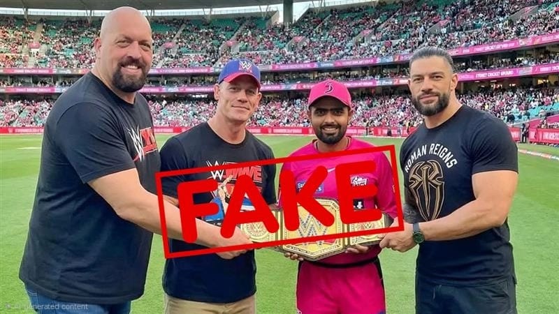 From Cricket Pitch to WWE Ring: Did Cena, Reigns & Big Show Secretly Anoint Babar Azam as Champ?