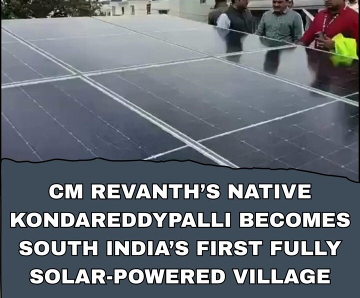 Sunrise in Kondareddypally: South India’s First Fully Solar-Powered Village Shines Bright