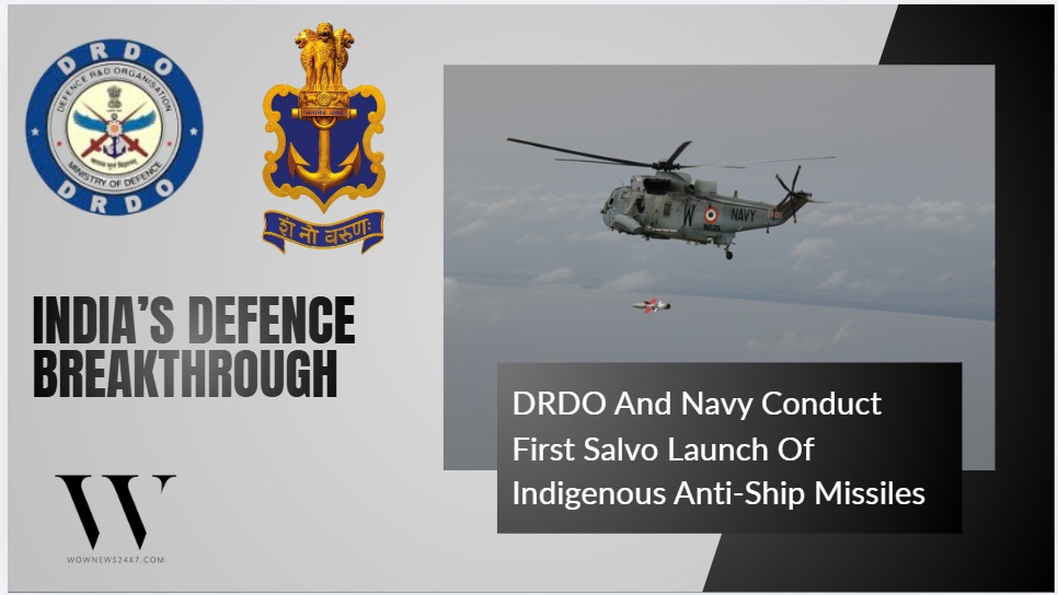 DRDO And Navy Achieve First-Ever Salvo Test – Is India’s Maritime Strike Power Entering A New Era?