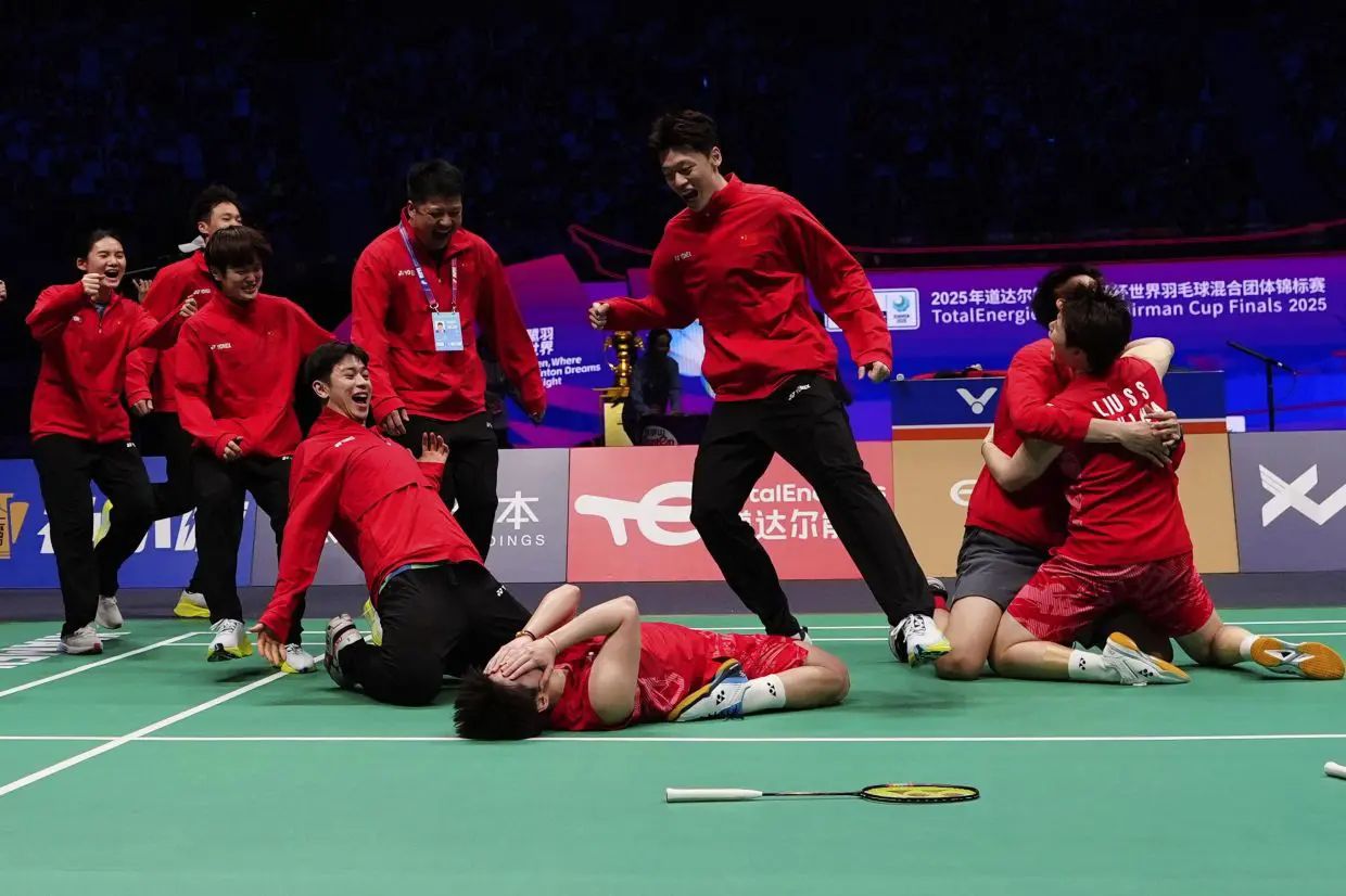 China Clinches Record 14th Sudirman Cup Title, Outclasses South Korea in Xiamen