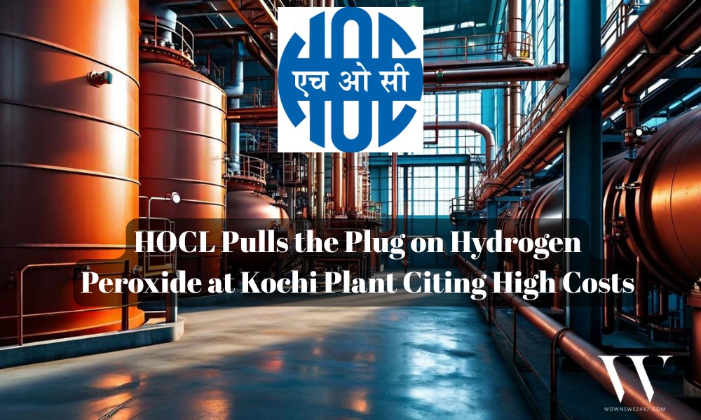 HOCL Announces Temporary Shutdown of Hydrogen Peroxide Plant