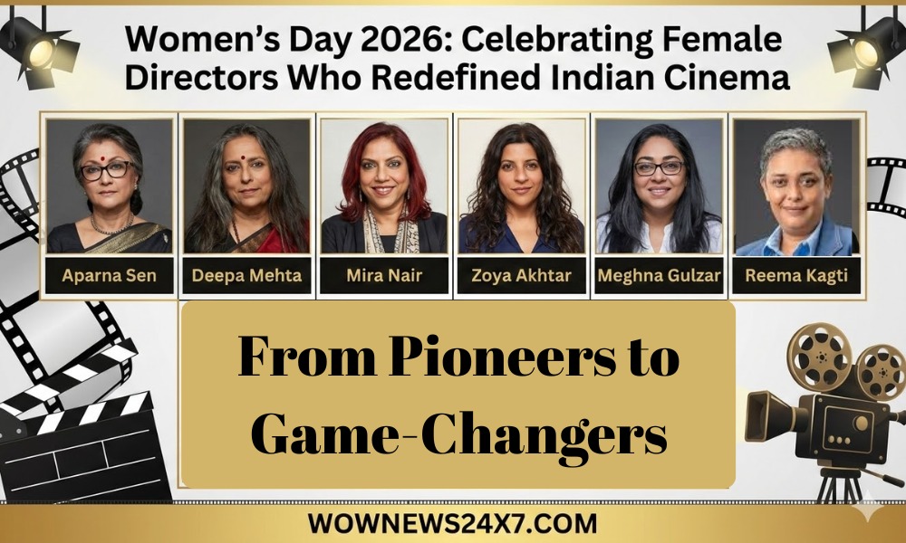 Women’s Day 2026: Honoring Trailblazing Female Filmmakers of Indian Cinema