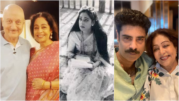 Anupam Kher's Heartfelt Tribute to Kirron Kher: A Love Story in Pictures