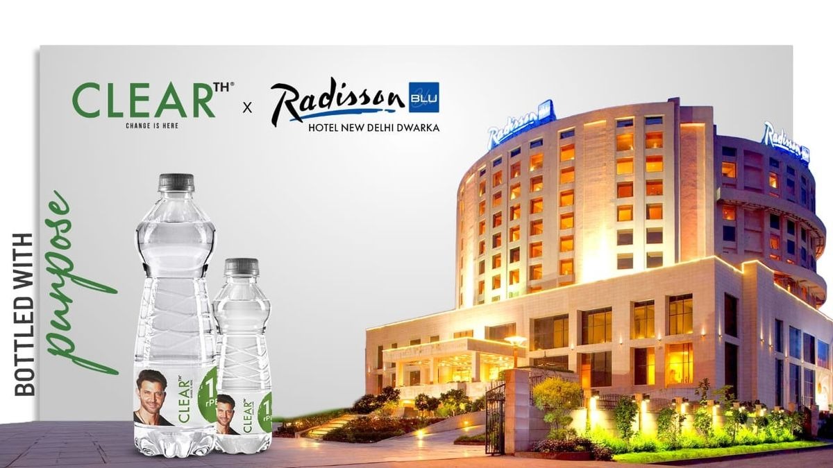 Hydrate Responsibly: Radisson Introduces Sustainable Bottles Thanks to CLEAR