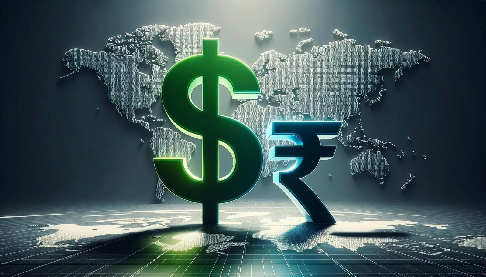 Indian Rupee Slides Slightly, Reflecting USD Gains and Global Economic Concerns