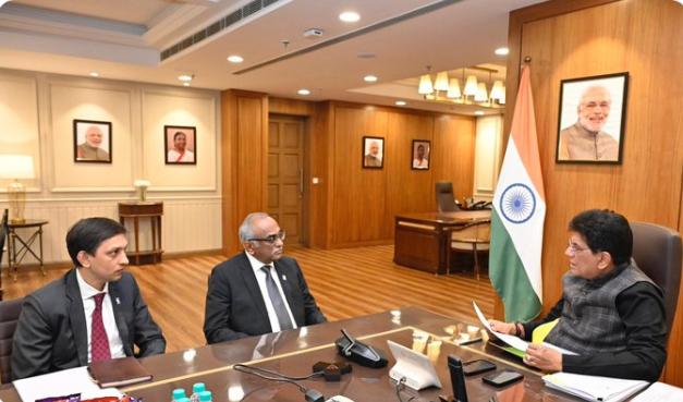 Commerce & Industry Minister Piyush Goyal Meets Rolls-Royce Delegation Amid Planned India Push