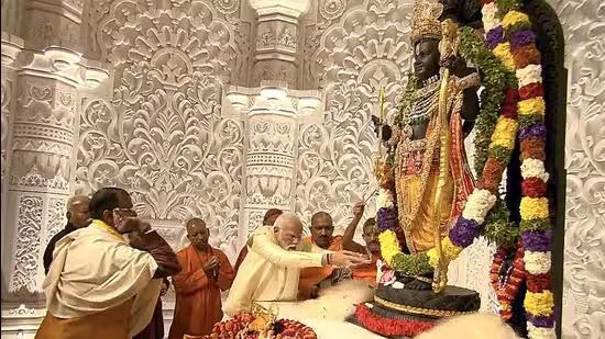 PM Modi Hails 2nd Anniversary Of Ram Lalla’s Pran Pratishtha