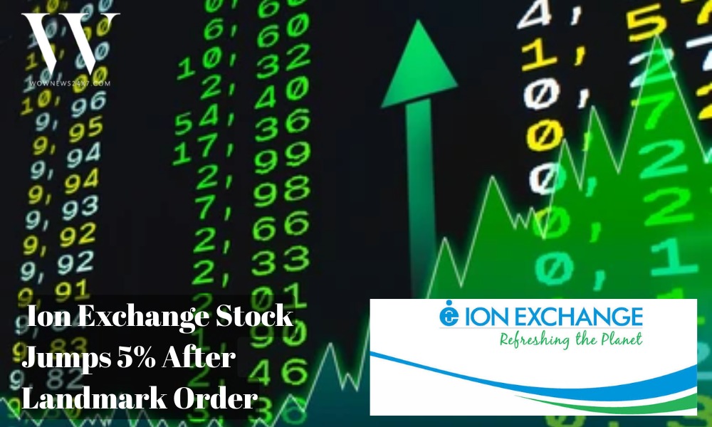Ion Exchange Wins $52.8M Order, Shares Surge on Export Growth