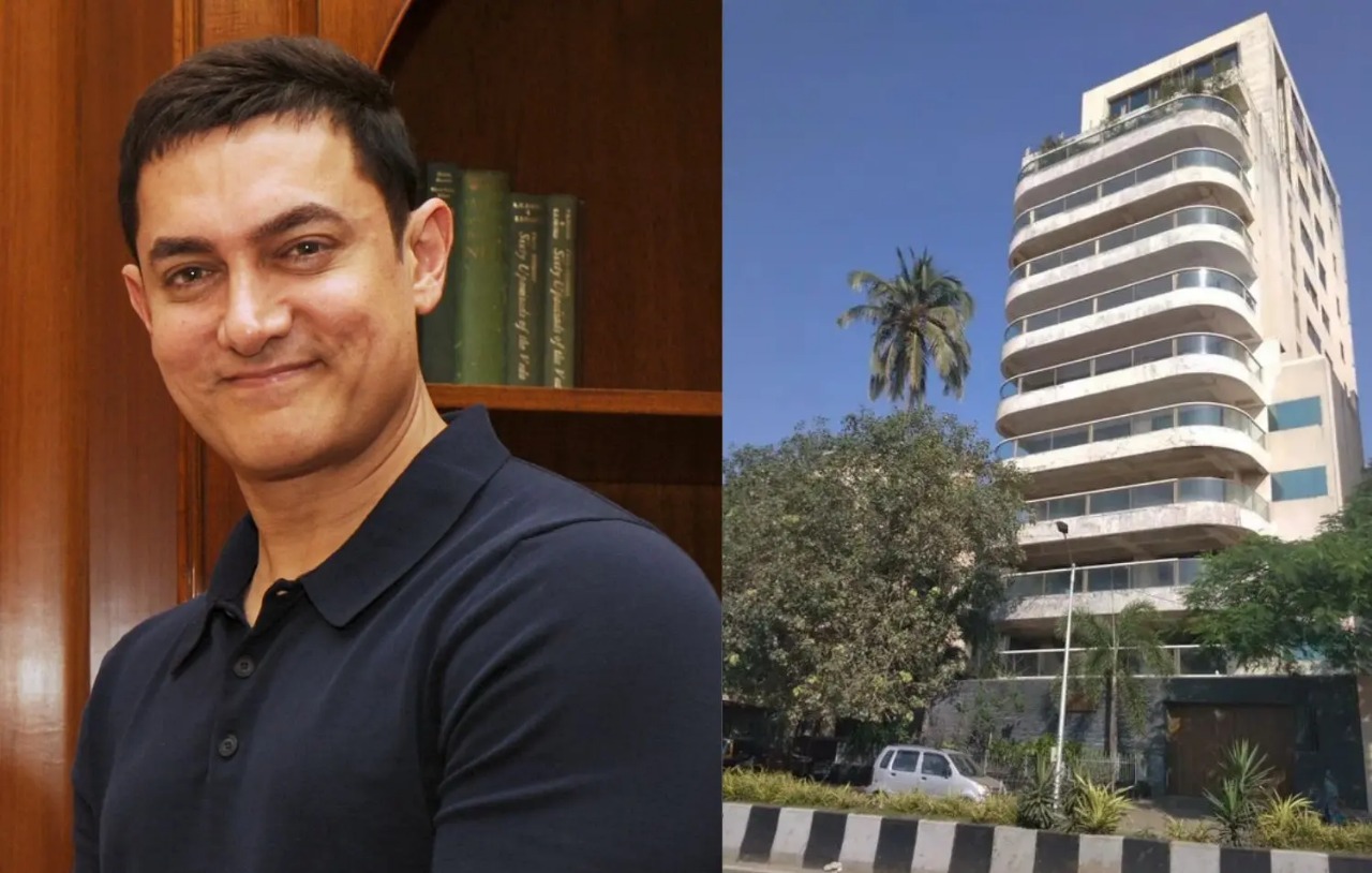 Aamir Khan Rents Four Pali Hill Flats for ₹24.5 Lakh Monthly, Joins Shah Rukh Khan in Mumbai’s Celebrity Corridor