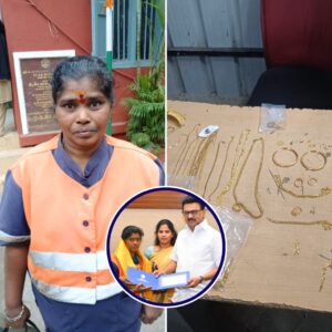Sanitation Worker Padma Returns Lost Gold, Wins Praise From Tamil Nadu’s Chief Minister