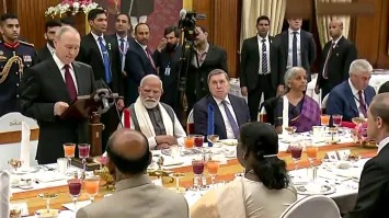 Lavish State Dinner For Putin At Rashtrapati Bhavan Showcases India’s Culinary Heritage