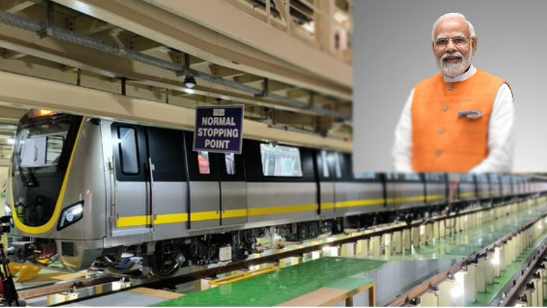 India on the Fast Track: PM Modi Unveils Vande Bharat Trio and Bengaluru's Metro Marvel