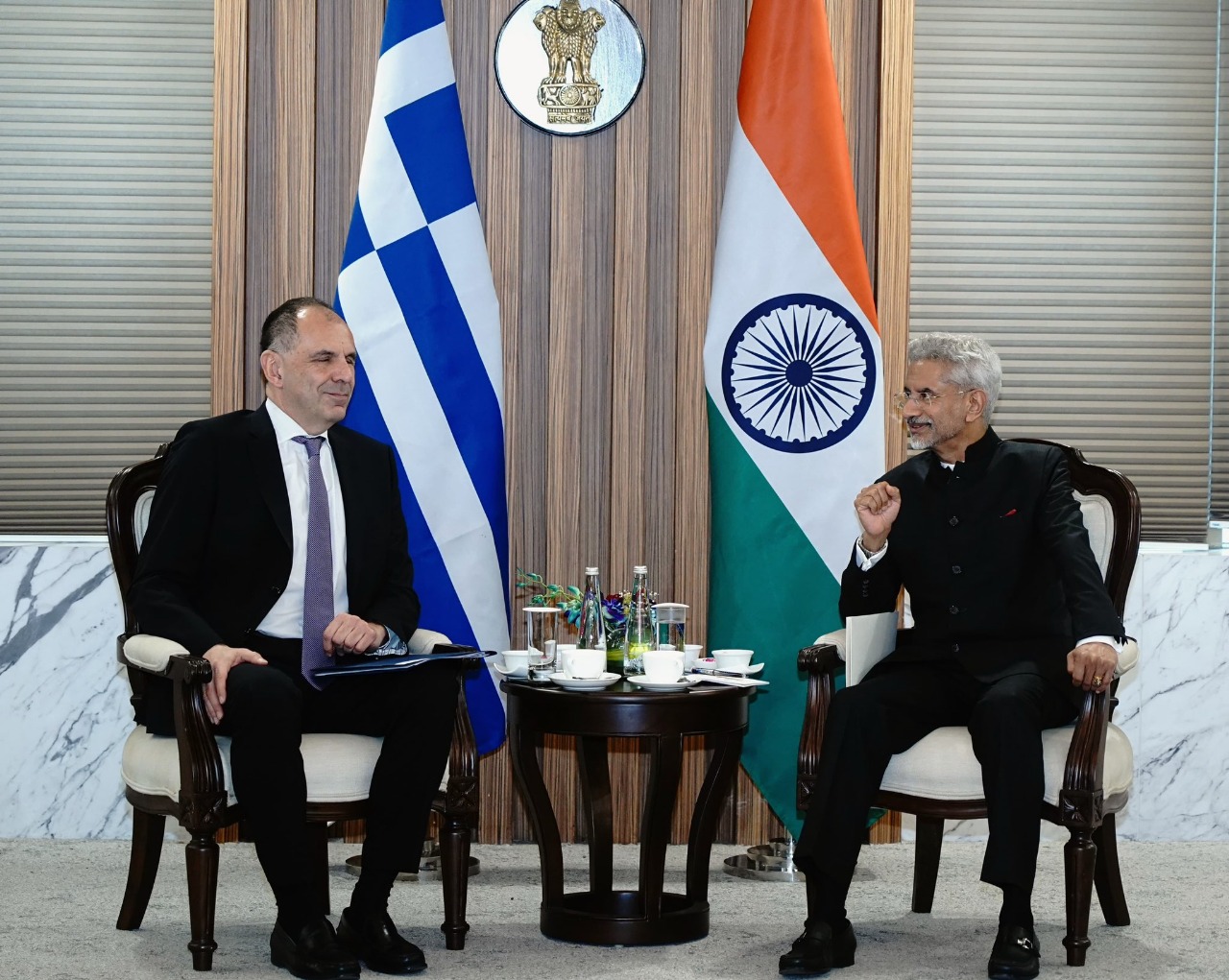 India-Greece Strategic Partnership Accelerates as Foreign Minister Gerapetritis Lands in Delhi