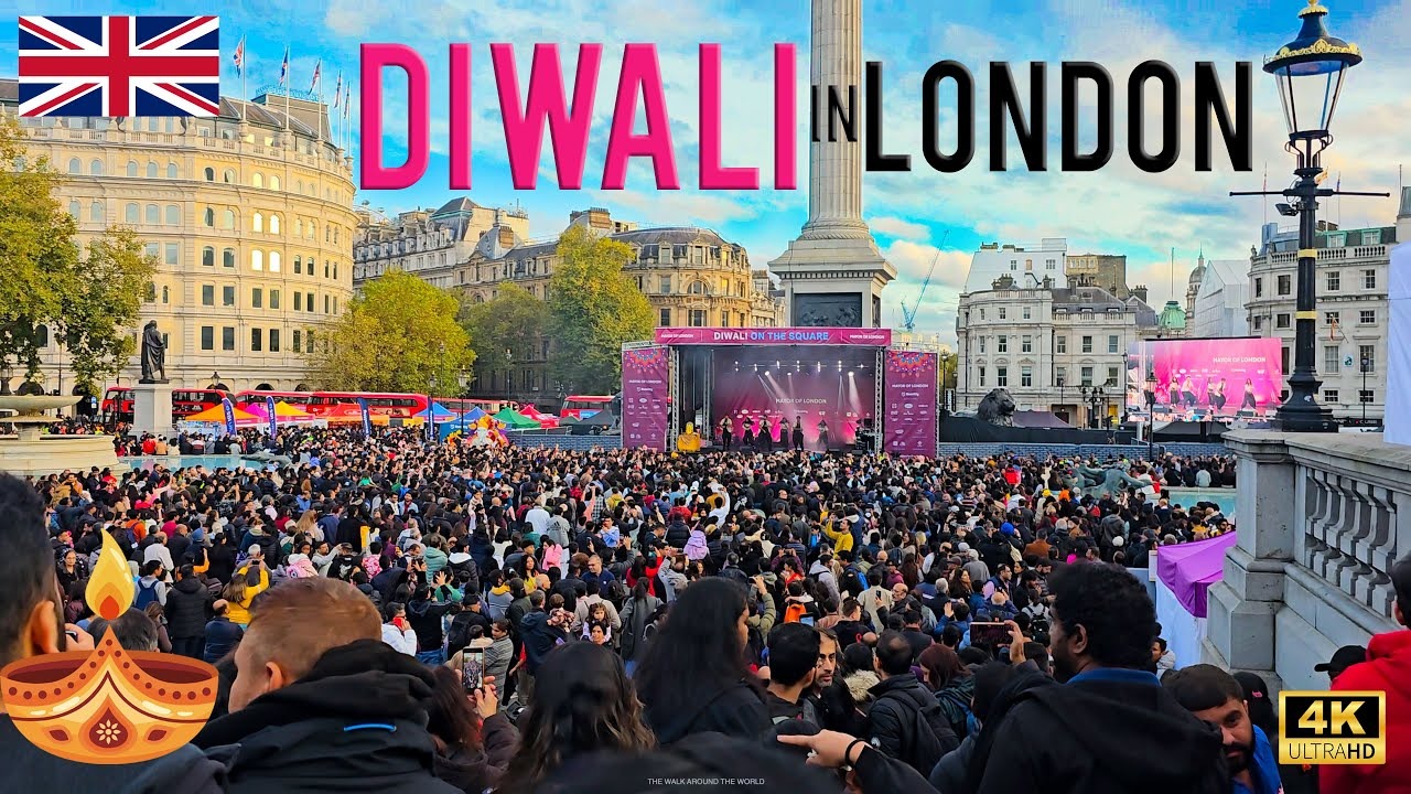 London’s Heart Glows with Diwali Spirit: Downing Street Celebrates Tradition