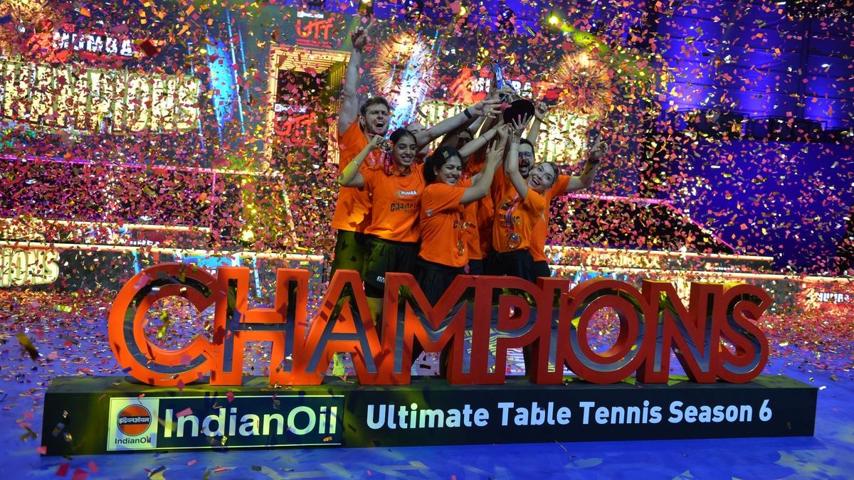 A Perfect Rally to Glory—U Mumba TT’s Debut Title Sparks Celebration