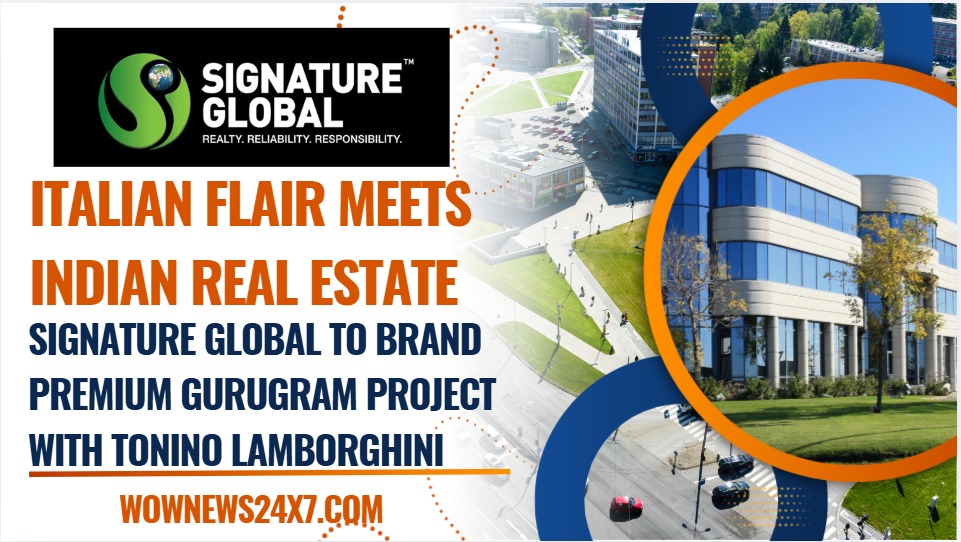 Signature Global Partners With Tonino Lamborghini To Launch Luxury-Branded Residences In Gurugram