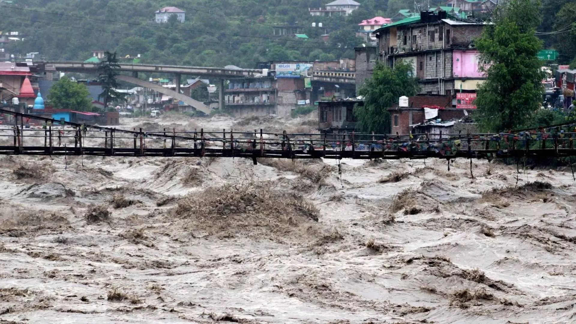 Himachal on High Alert: Flash Floods Wreak Havoc in Kullu, ‘Yellow’ Warning Issued Statewide