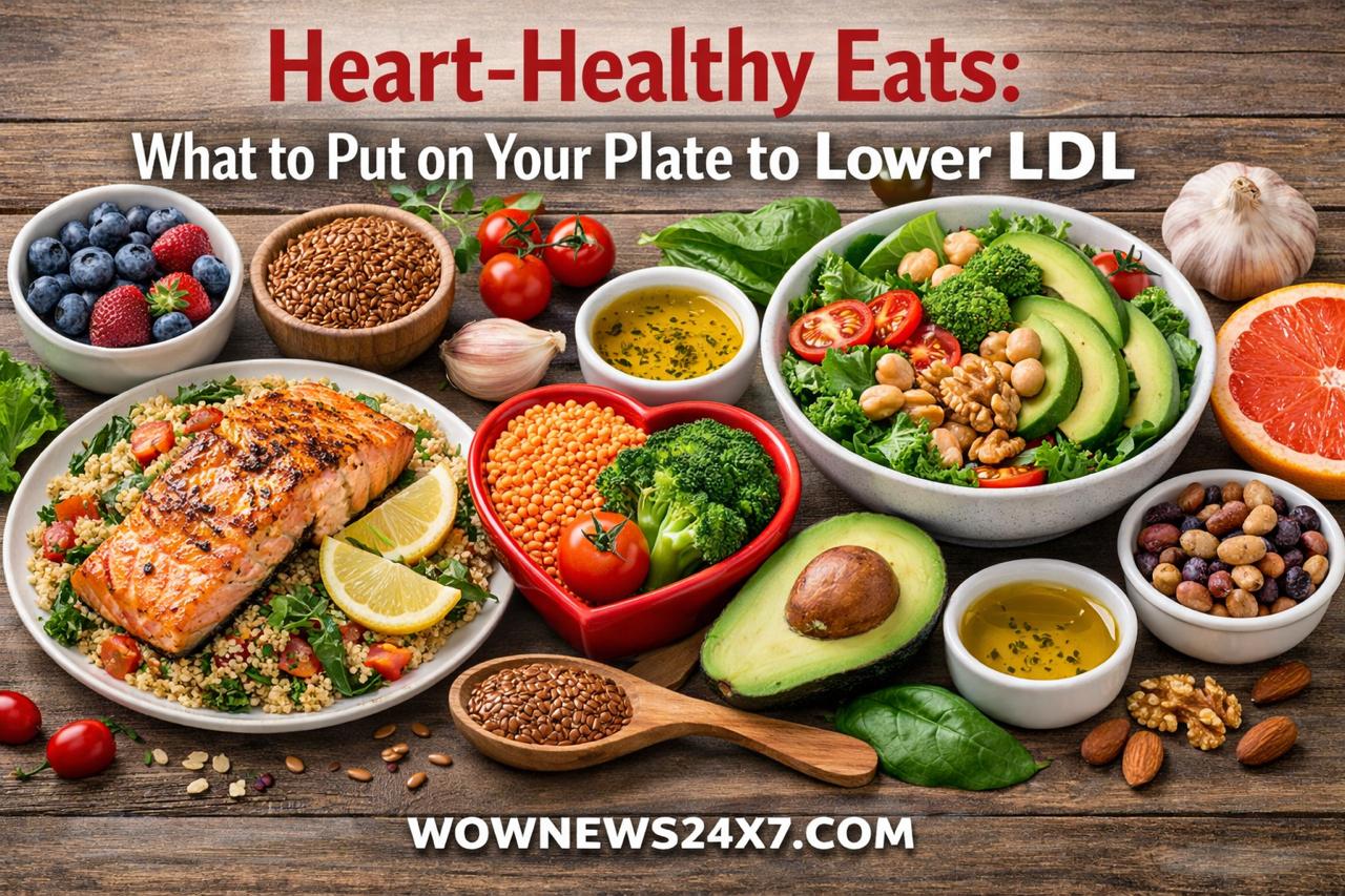Smart Eating for a Strong Heart: Foods That Help Lower LDL Cholesterol