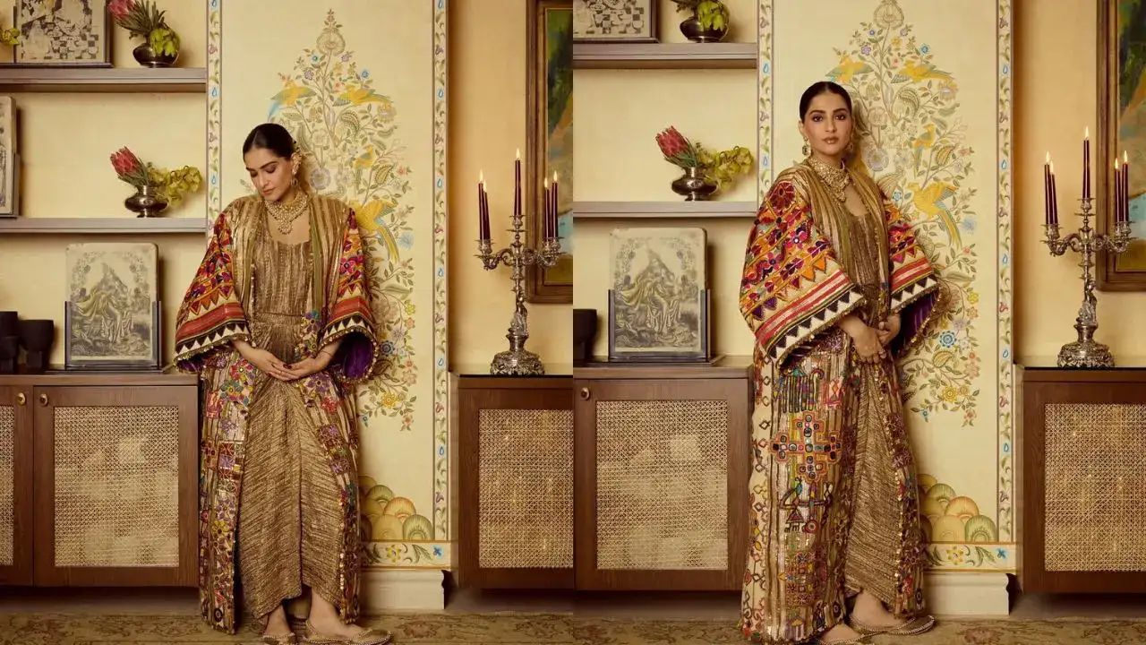 Sonam Kapoor’s Golden Glow: A Couture Masterclass for Moms-to-Be