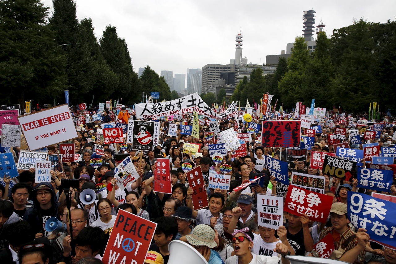 Japan's Constitution Day Rally Draws Thousands in Support of Peace