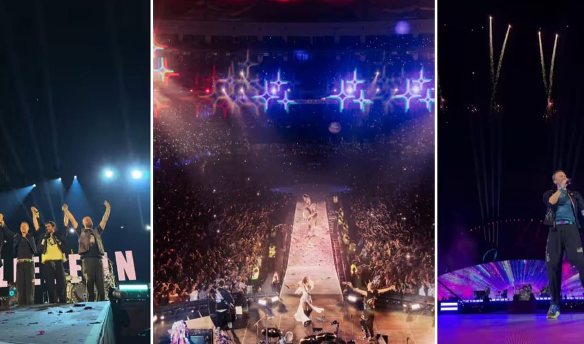 Coldplay Rocks Ahmedabad: Record-Breaking Concert Dazzles Over 100,000 Fans