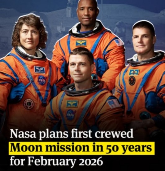 Artemis II: NASA Prepares Historic Lunar Flyby With Astronaut Crew