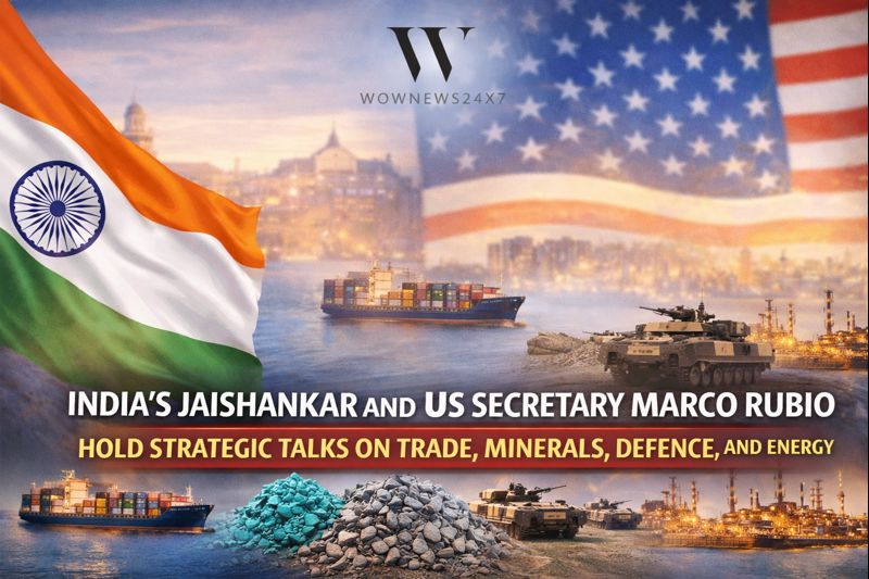 India’s Jaishankar and US Secretary Marco Rubio Hold Strategic Talks on Trade, Minerals, Defence, and Energy