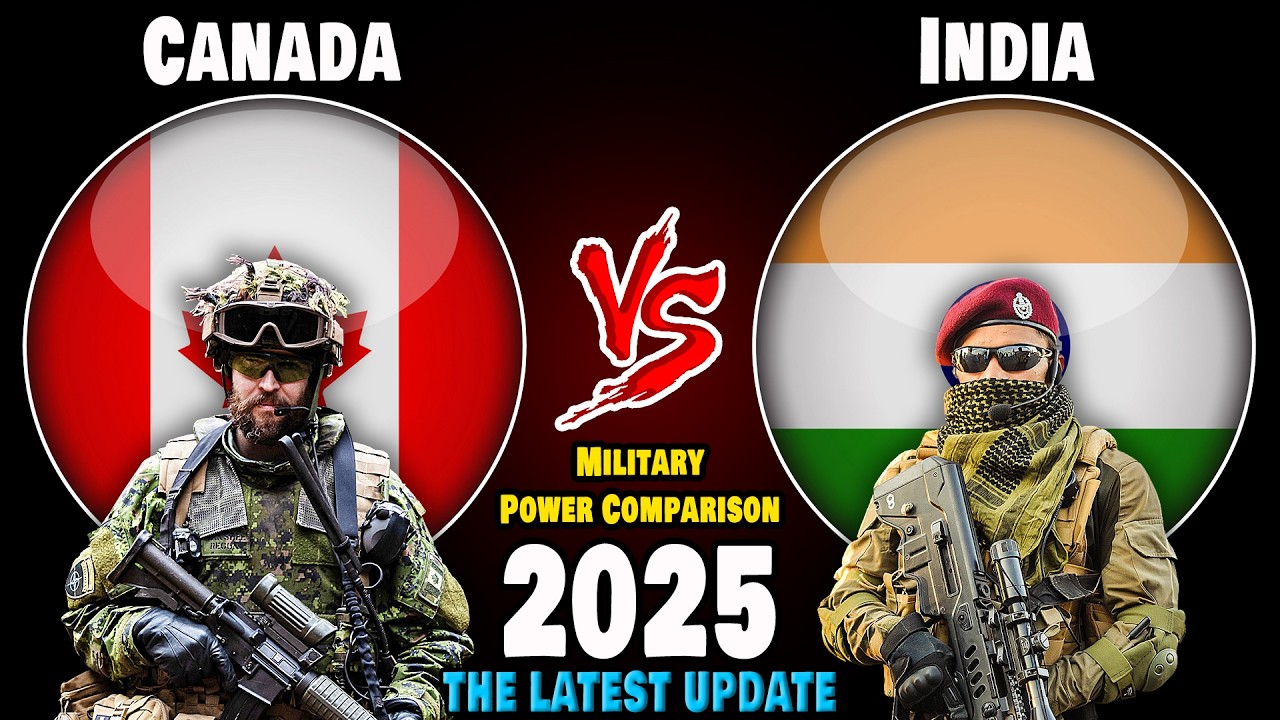 India’s Military Juggernaut vs Canada’s Peacekeeping Force: A Global Contrast