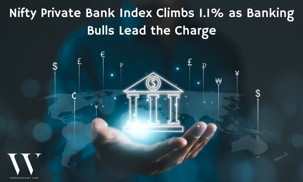 Nifty Private Bank Index Gains 1.1% in Mid-Session Rally