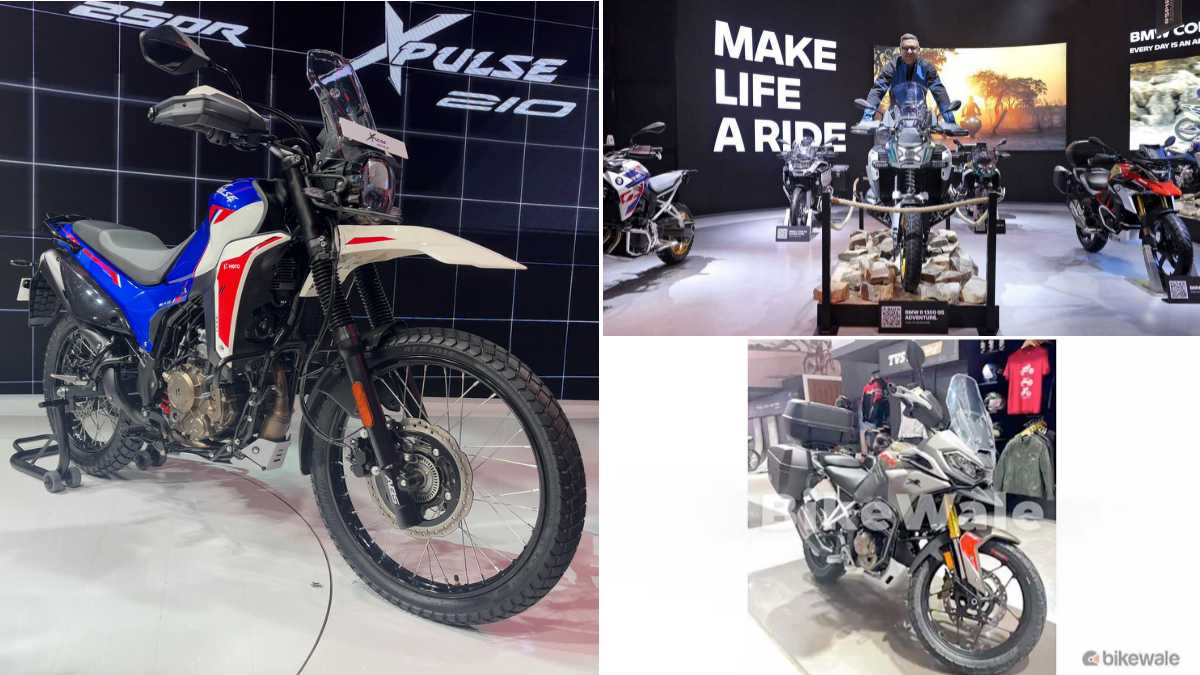 Next-Gen Adventure Motorcycles Steal the Show at Bharat Mobility Expo 2025