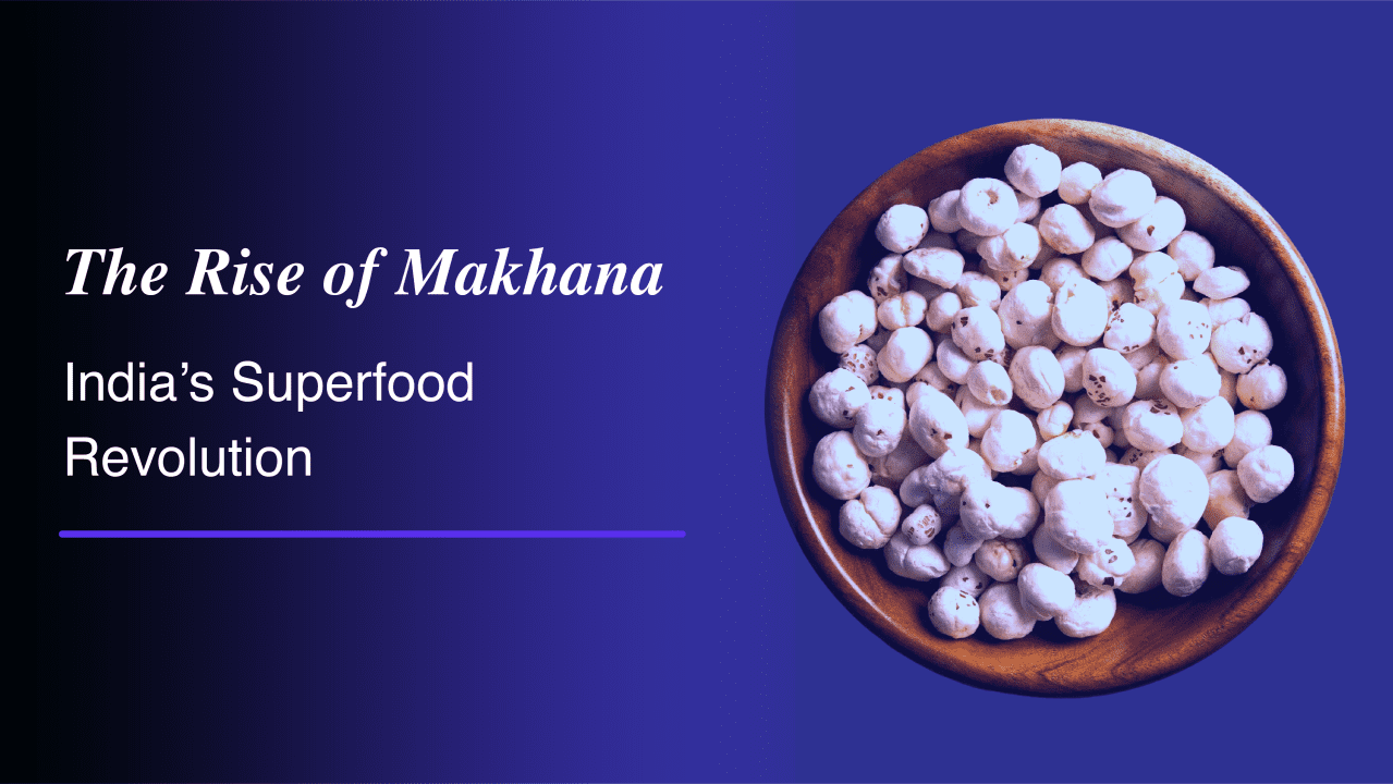 Makhana Goes Mainstream—India’s Crunchy Treasure Hits Superfood Status