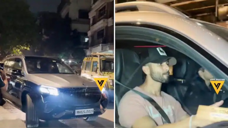 Shahid Kapoor Drives into Luxury: Unveils India's First Limited Edition Mercedes-Maybach GLS 600 Night Series Worth ₹3.71 Crore