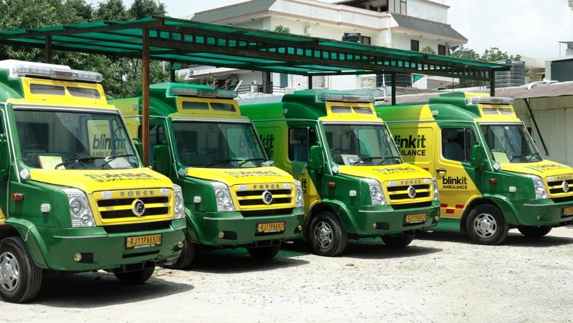 Blinkit Accelerates Emergency Care: 10-Minute Ambulance Fleet Expands to 12 in Gurugram