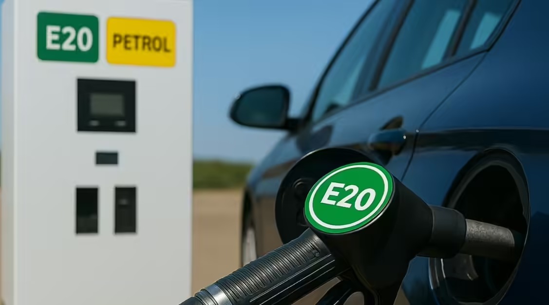 Government Confirms Minor Mileage Impact from E20 Petrol Use