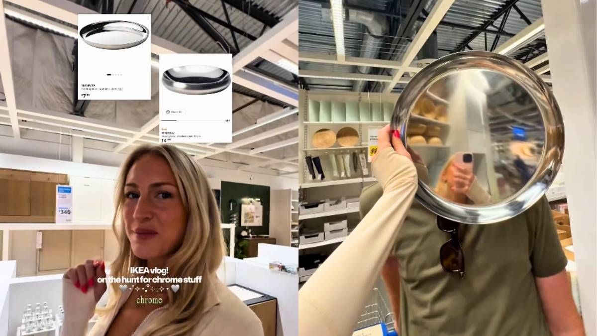 Viral Home Finds: IKEA’s Sleek Metal Plates Redefined as Authentic Thali Sets