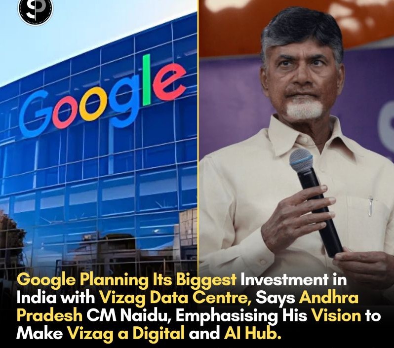 Google to Invest $15 Billion in Andhra Pradesh, Launching Largest AI Hub Outside U.S.