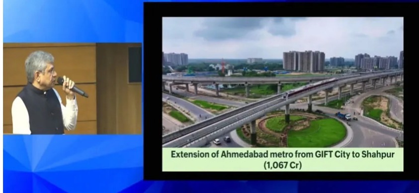 Union Cabinet Approves 3.33-km Gujarat Metro Extension from GIFT City to Shahpur