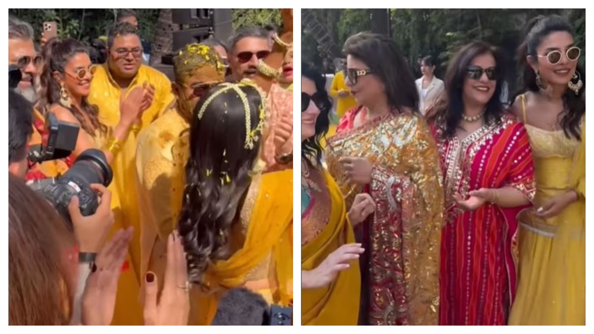 Priyanka Chopra Shines in Yellow as She Dances to 'Maahi Ve' at Brother Siddharth's Haldi Ceremony