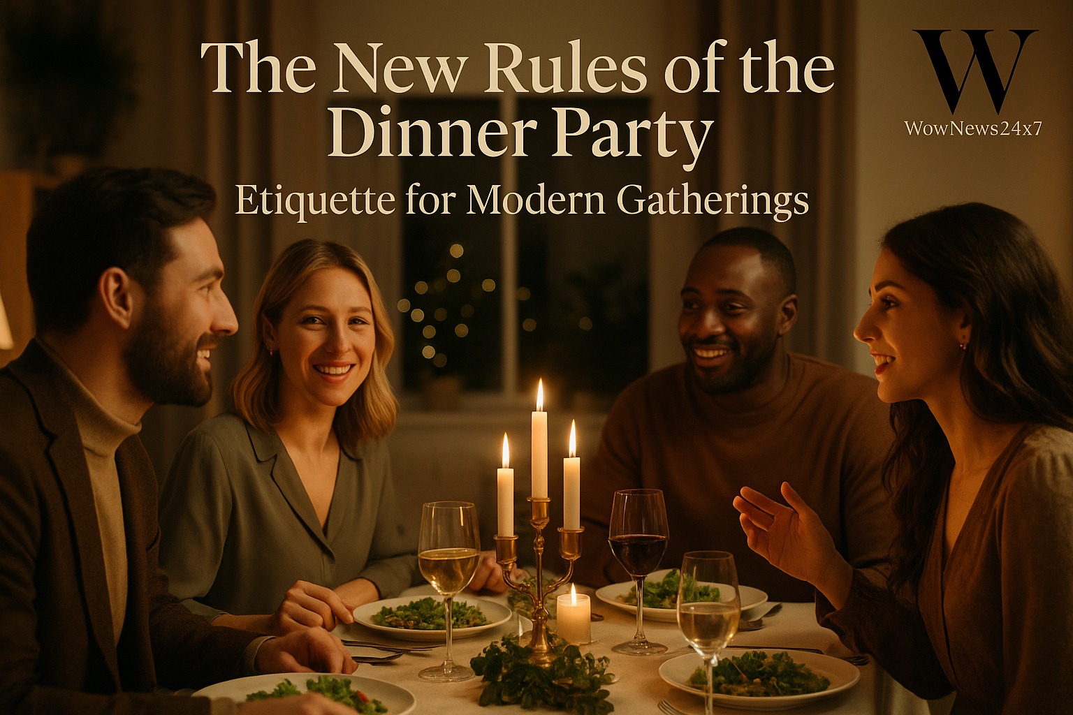 The New Rules of the Dinner Party: Etiquette for Modern Gatherings