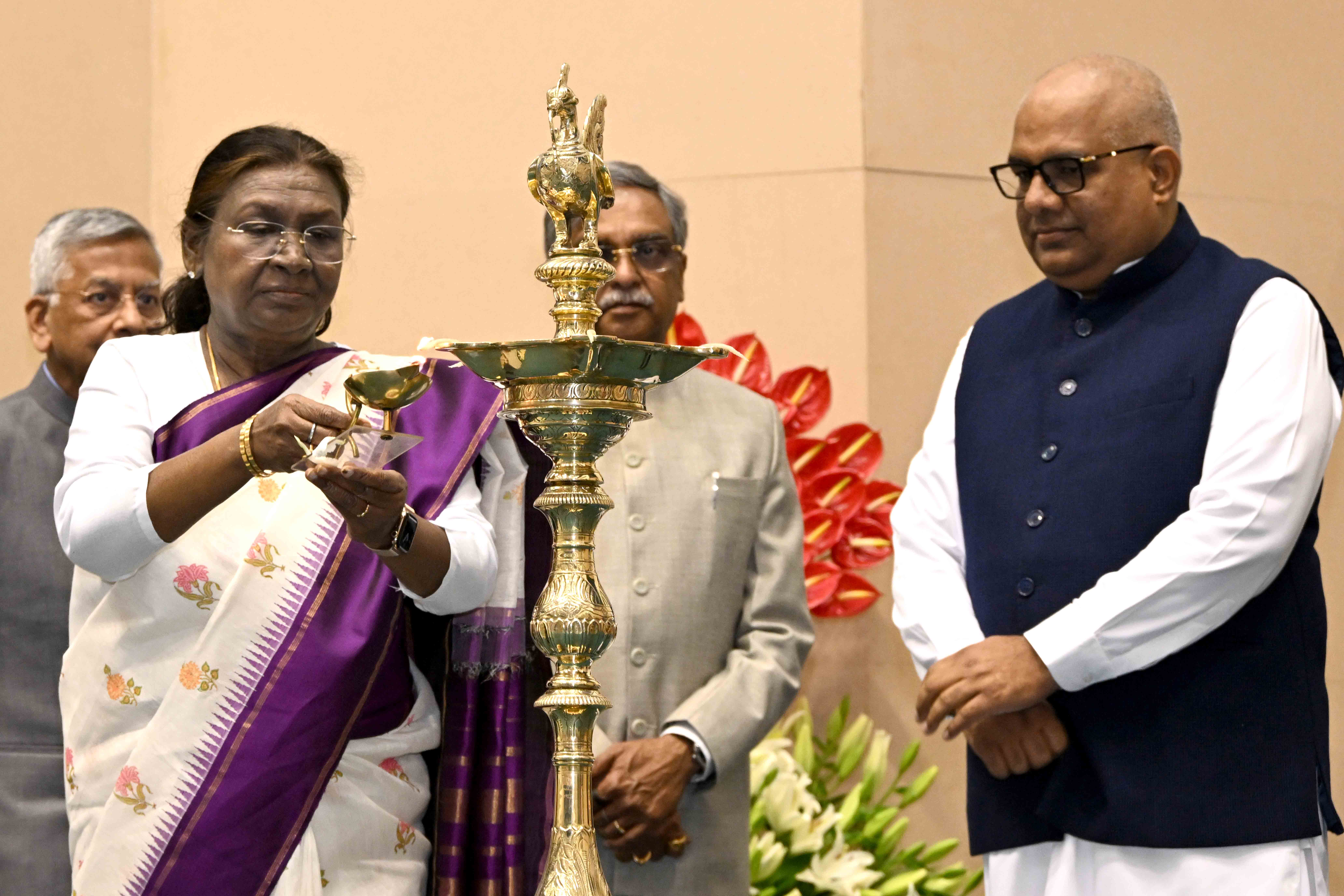President Murmu Opens 'Environment 2025' Conference, Urges Joint Action on Sustainability