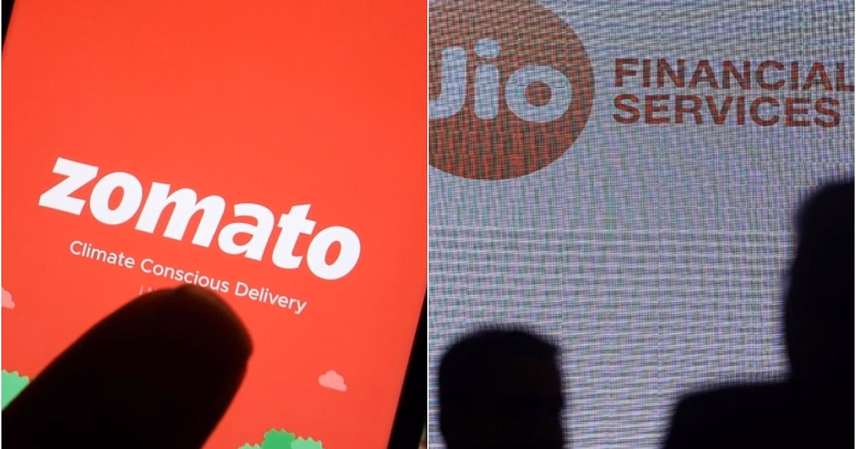 Zomato and Jio Financial Services Set for Nifty 50 Inclusion in March Rebalancing