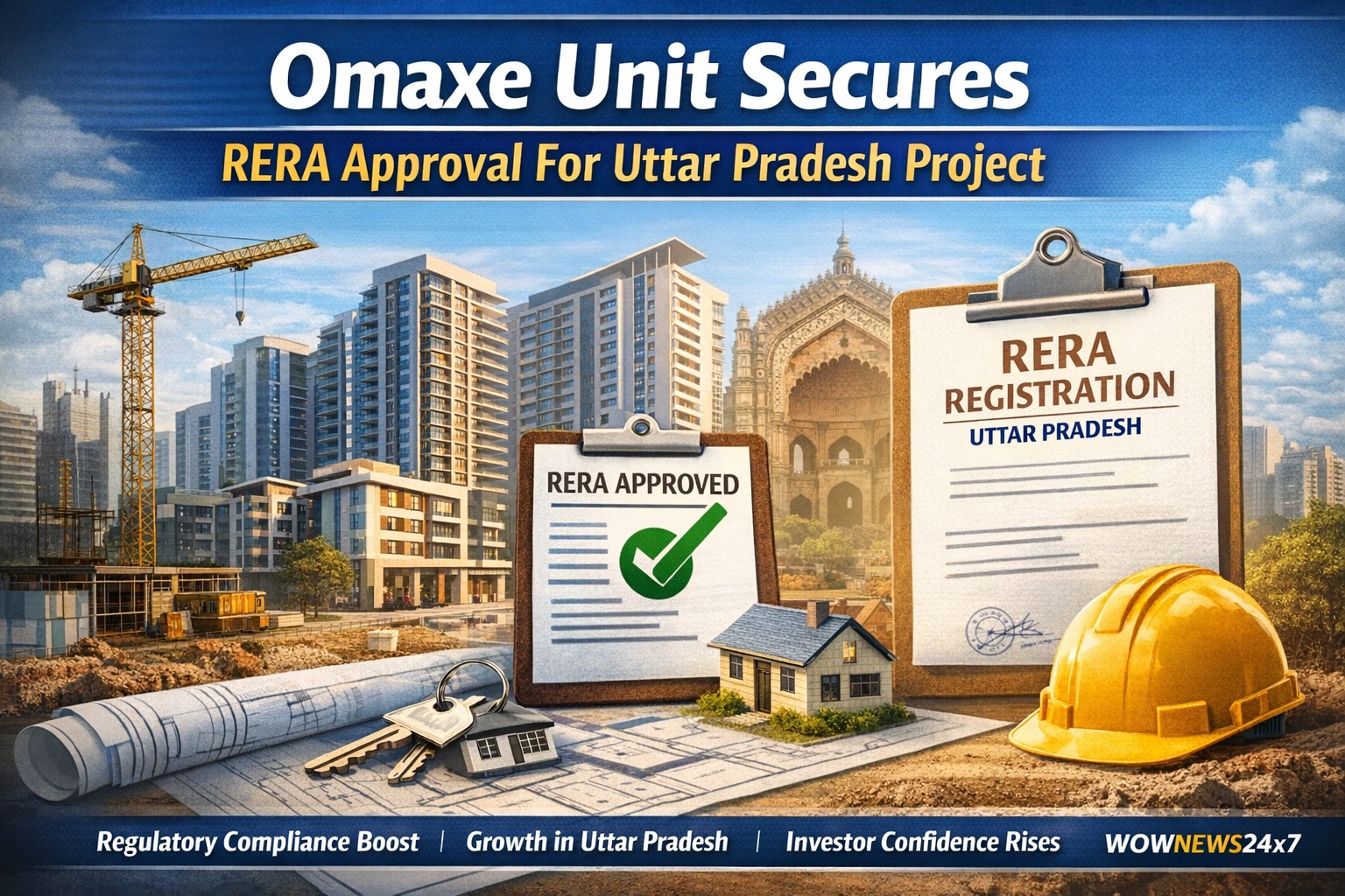Omaxe Unit Secures RERA Approval For Uttar Pradesh Project