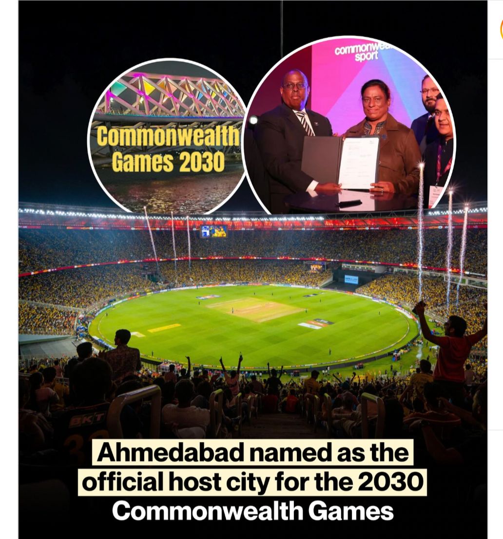 Games of Nations, Glory for Gujarat: Ahmedabad Chosen for 2030 Commonwealth Centenary