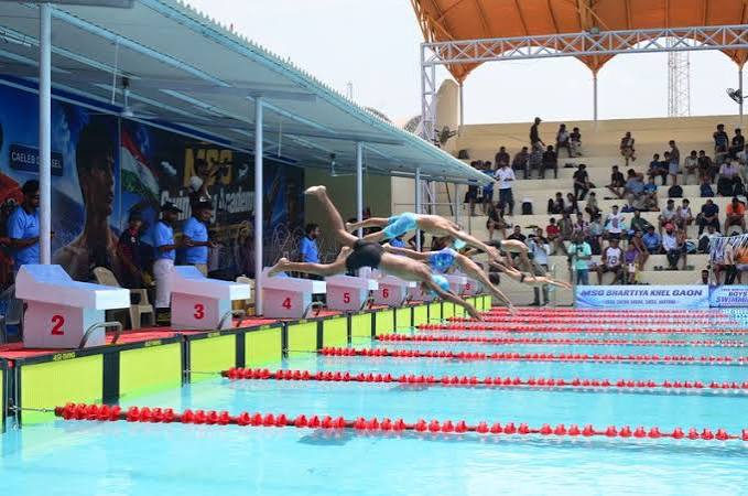 Making a Splash in Sirsa: 1,200 Swimmers Dive Into CBSE Zonal Action